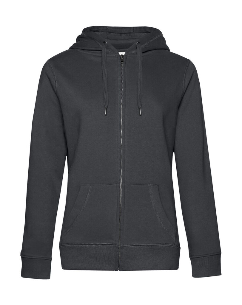 QUEEN Zipped Hood (B&C) — Przód