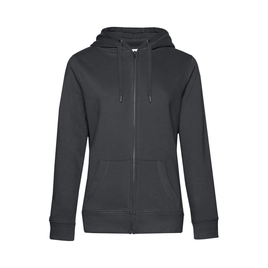 QUEEN Zipped Hood (B&C) — Przód