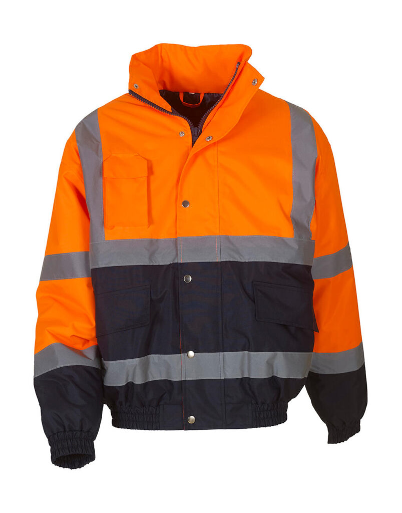 Fluo 2-Tone Bomber Jacket (Yoko) — Przód