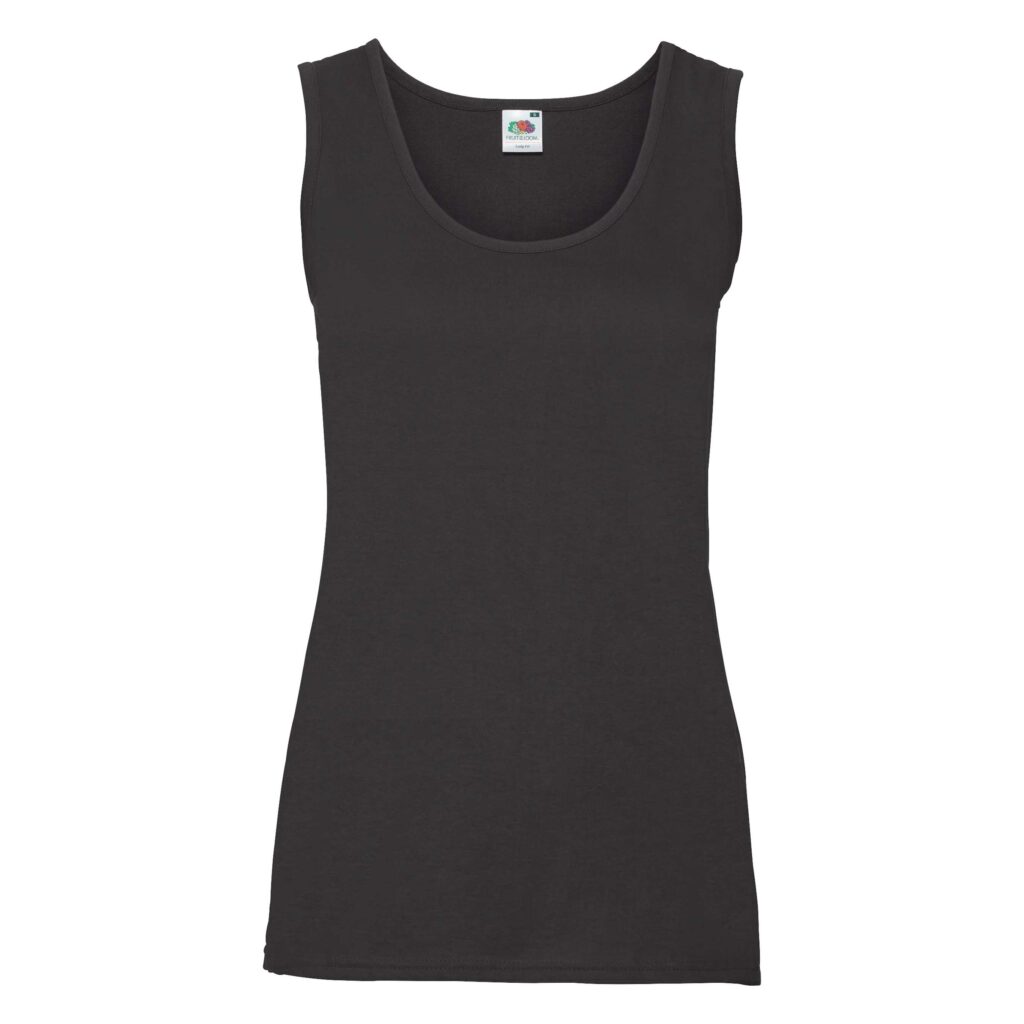 Ladies' Valueweight Vest | Fruit of the Loom — Przód