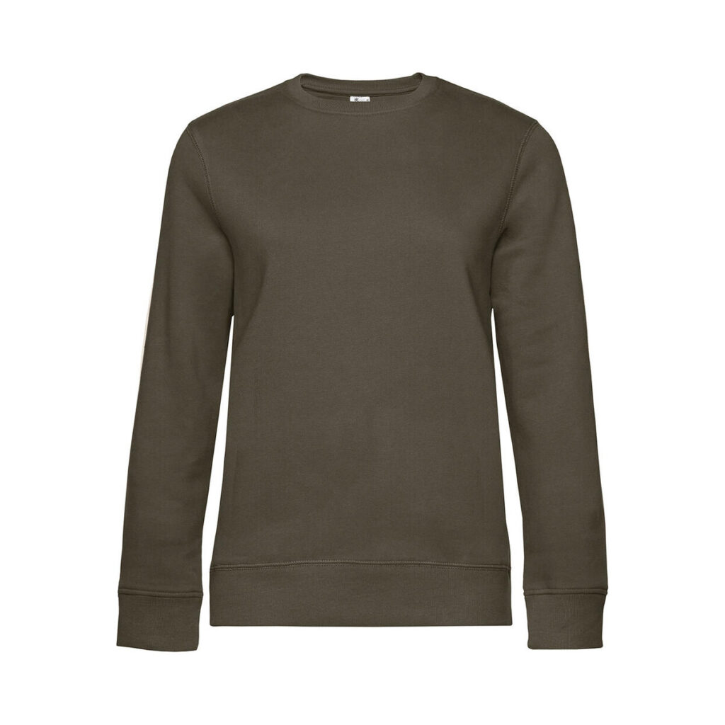 Damska bluza Crew Neck QUEEN (B&C) — Przód