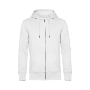 Bluza na zamek z kapturem KING (B&C)
