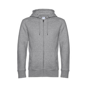 Bluza na zamek z kapturem KING (B&C)