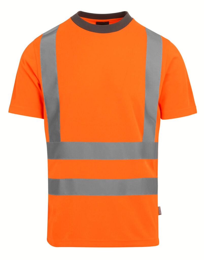 Koszulka Pro Hi-Vis (Regatta High Visibility) — Orange, Przód