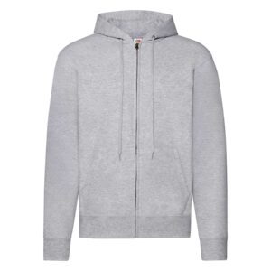 Męska bluza z kapturem i zamkiem Classic | Fruit of the Loom