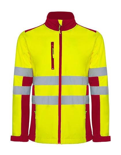 Softshell Hi-Vis Antares (Roly Workwear) — Garden Green 52, Detal